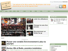 Tablet Screenshot of dev.petitchevalroux.net